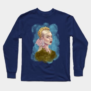 Anya Taylor-Joy fanart Long Sleeve T-Shirt